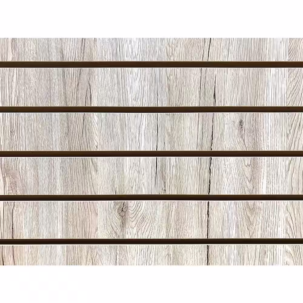 Only Hangers 24 in. H x 48 in. L Barnwood Slatwall Panels (Set of 2 Panels)