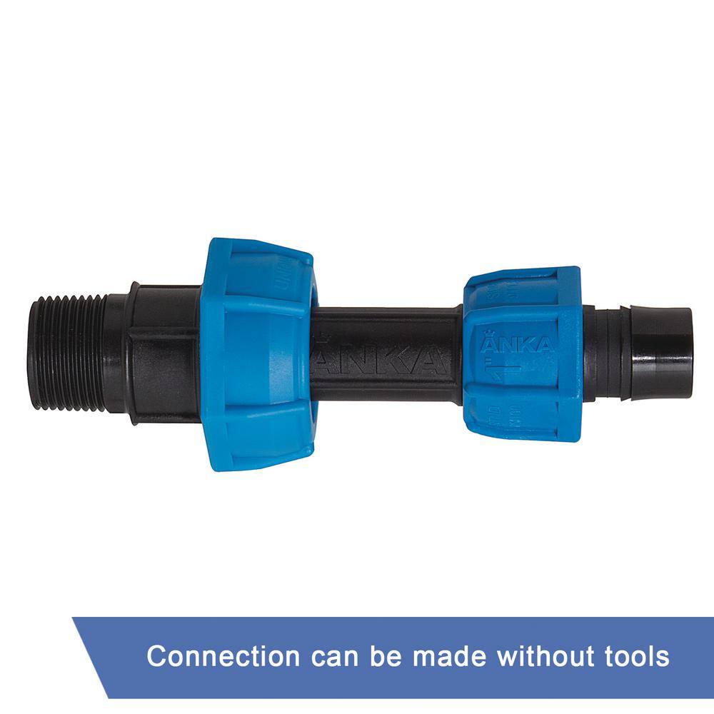 Watts ANKA 1 in. x 1 in. Fiberglass Reinforced Nylon MNPT Union