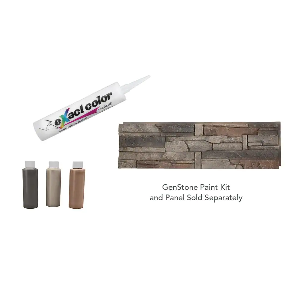 GenStone 11 in. x 2 in. Exact Color Faux Stone Siding Caulking