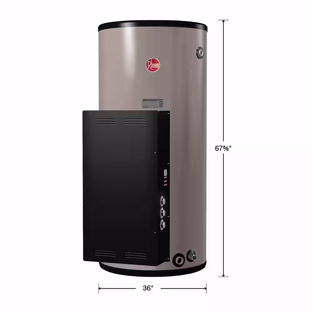 Rheem Commercial Heavy-Duty 120 Gal. 208-Volt 24 kW 3 Phase Electric Mass Code Surface Thermostat Tank Water Heater