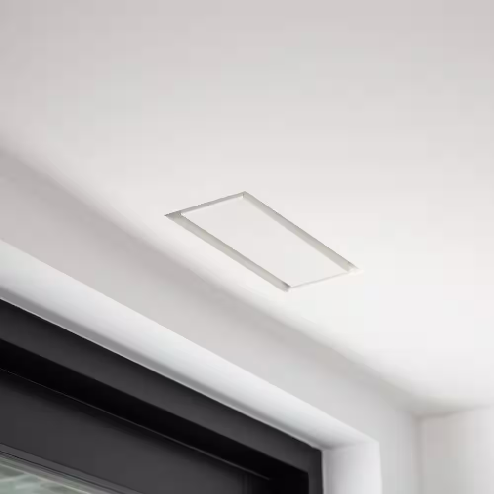 FITTES Aria Lite - Flush Wall Vent 4 in.x10 in. White