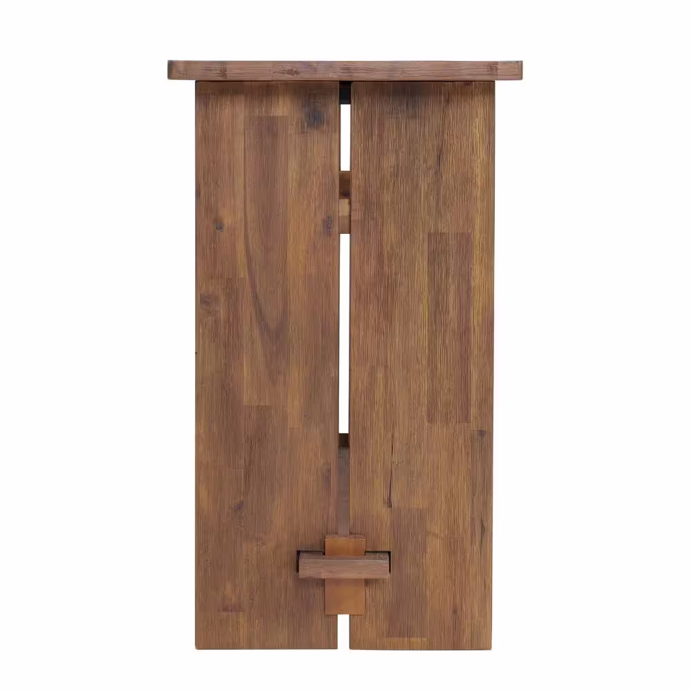 Alaterre Furniture Bethel 52 in. Natural Acacia Wood Console Table