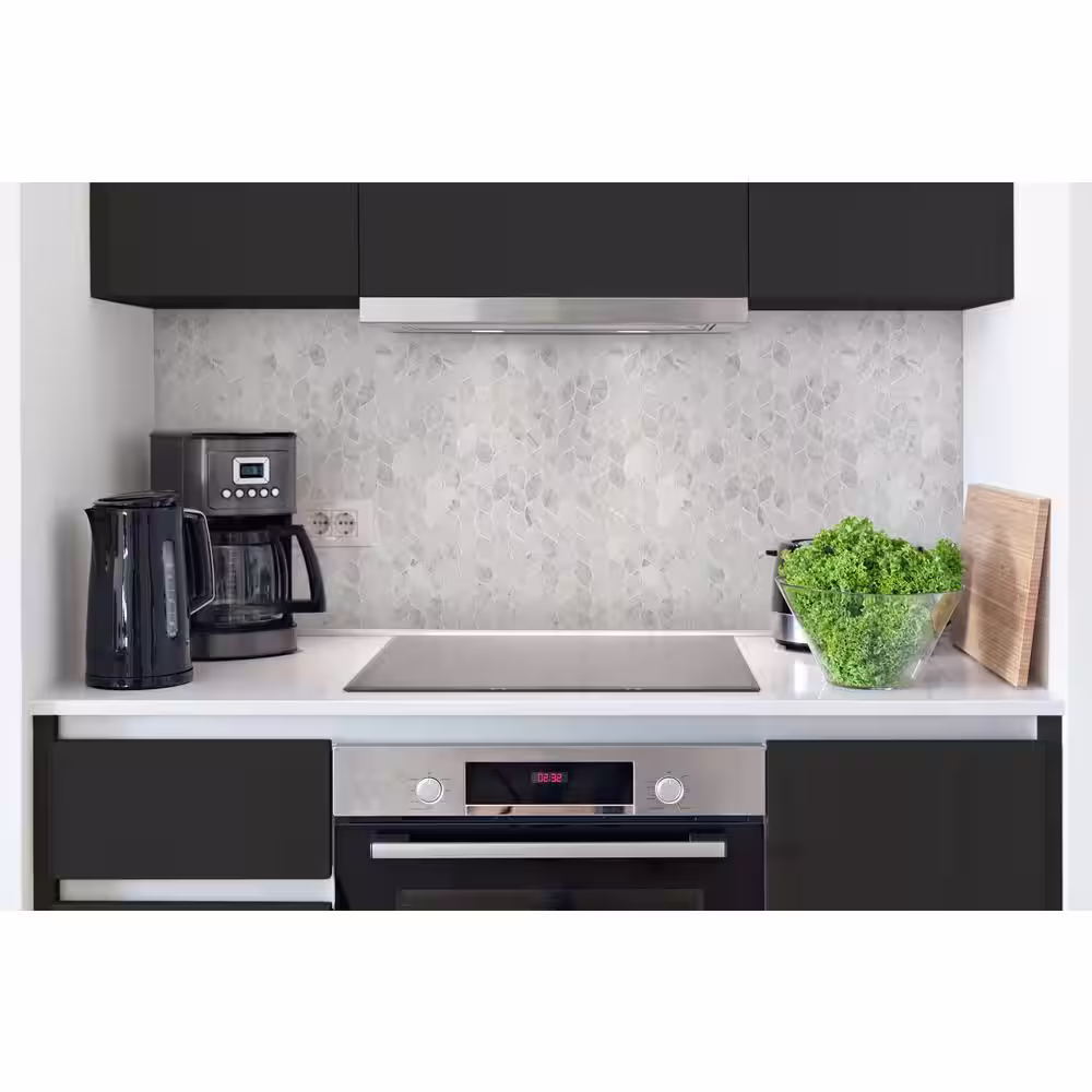 MSI Carrara White Blanco 11.62 in. x 13.38 in. Honed Marble Floor and Wall Tile (10.8 sq. ft./Case)