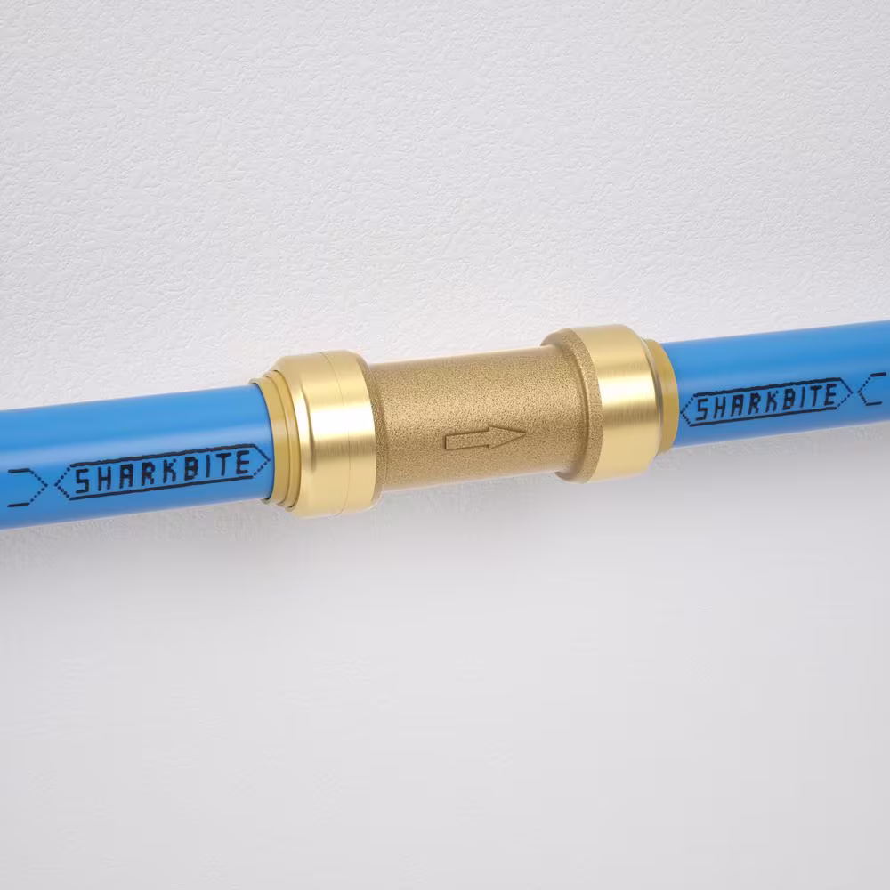 SharkBite 3/4 in. Push-to-Connect Brass Check Valve