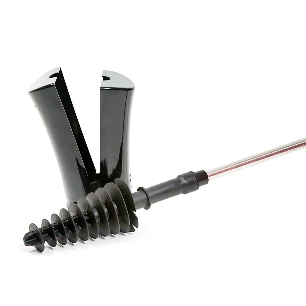 None Toilet Plunger Mushroom-Shaped with Caddy Holder