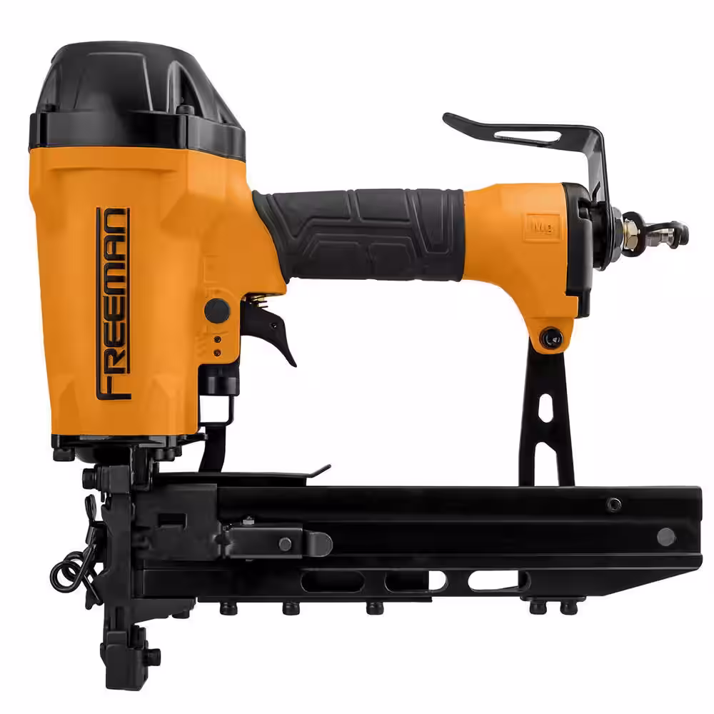 Freeman 2nd Generation Pneumatic 10.5-Gauge 1-9/16 in. Fencing Stapler with Metal Belt Hook and 1/4 in. NPT Air Connector