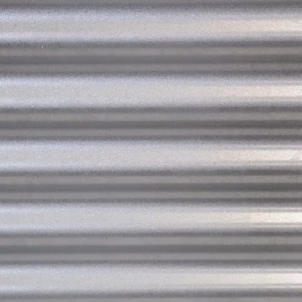 Sunnydaze Decor Sunnydaze 71 in. x 35.5 in. Silver Galvalume Galvanized Steel Raised Garden Bed