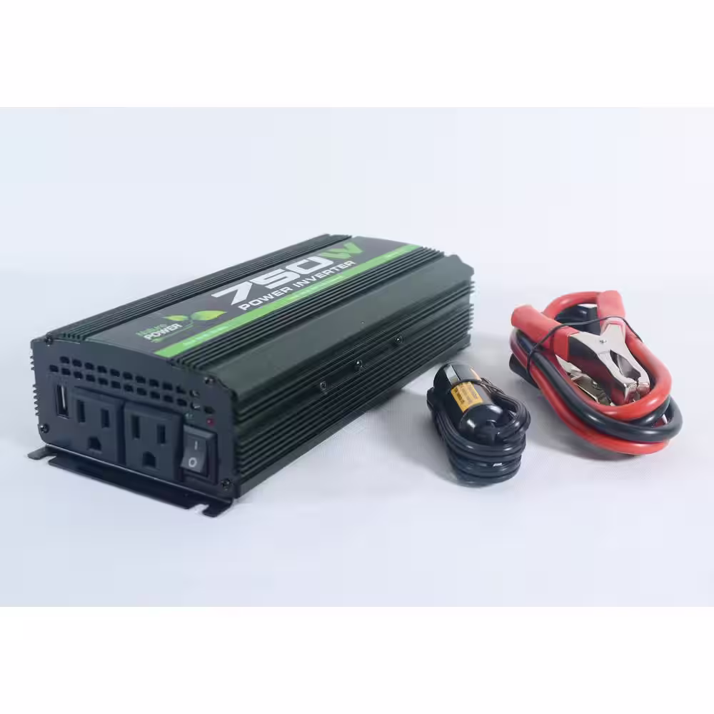 NATURE POWER 750-Watt Battery Powered Portable Power Inverter