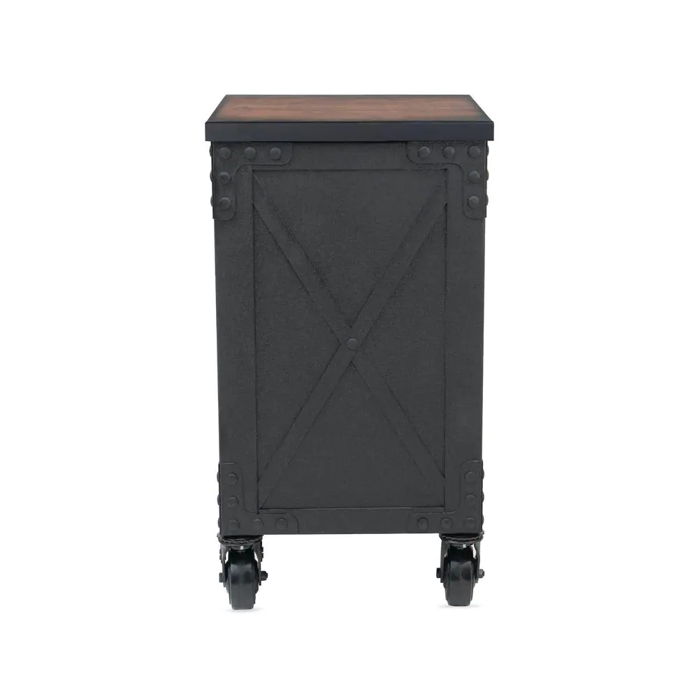 DURAMAX 36 in. 5-Drawer Wood Top Roller Cabinet Tool Chest