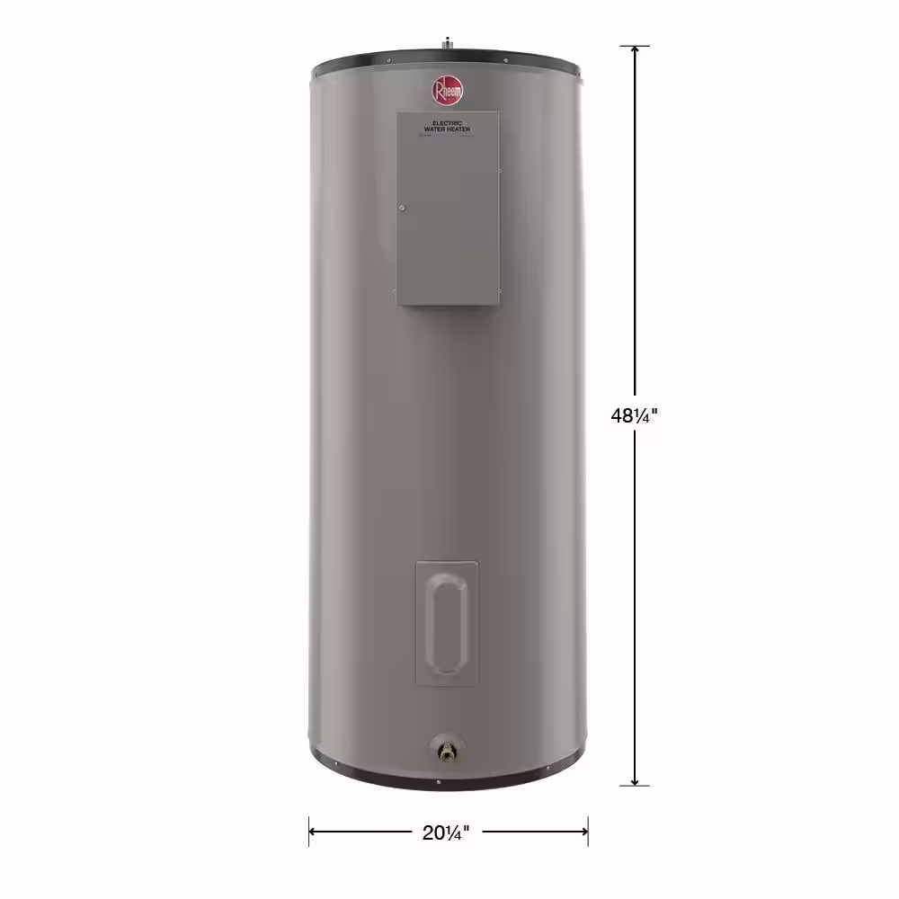 Rheem Commercial Light Duty 40 Gal. 277-Volt 9 kW Multi Phase Field Convertible Electric Water Heater