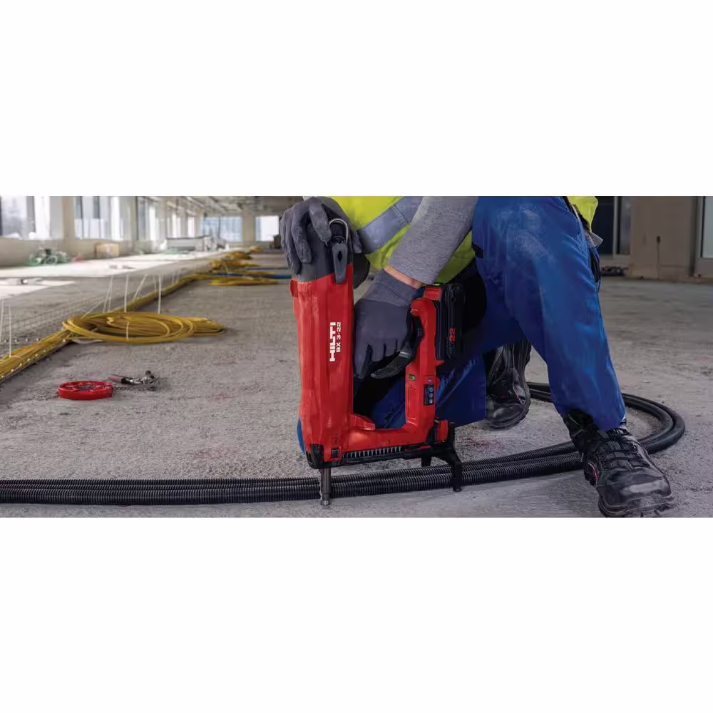 Hilti 22-Volt NURON BX 3 ME Lithium-Ion Cordless Bluetooth Nailer with Fastener Guide (Tool and Case Only)