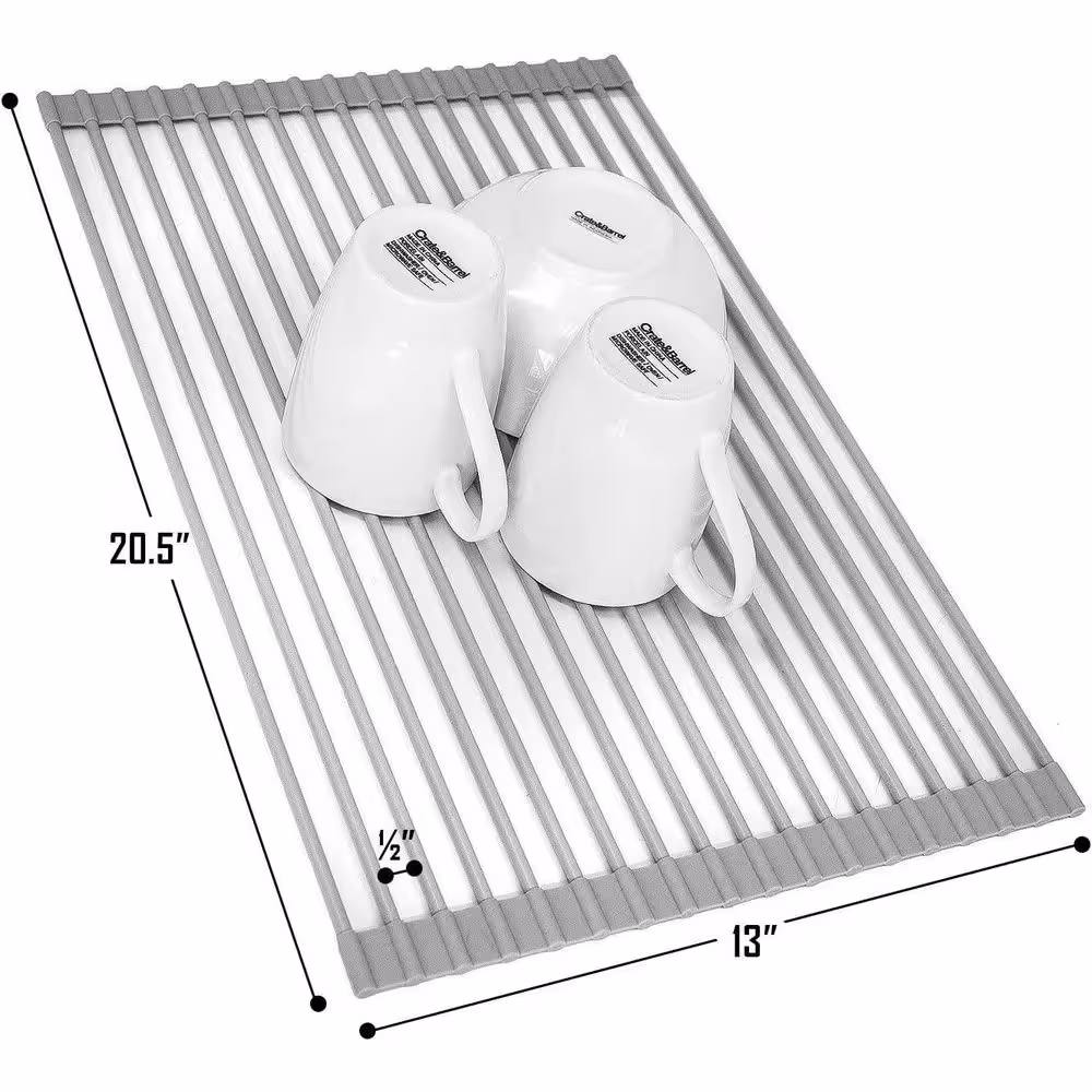 Sorbus 20.5 in.' X 13 in. Over The Sink Drying Mat for Multipurpose Dish Drainer
