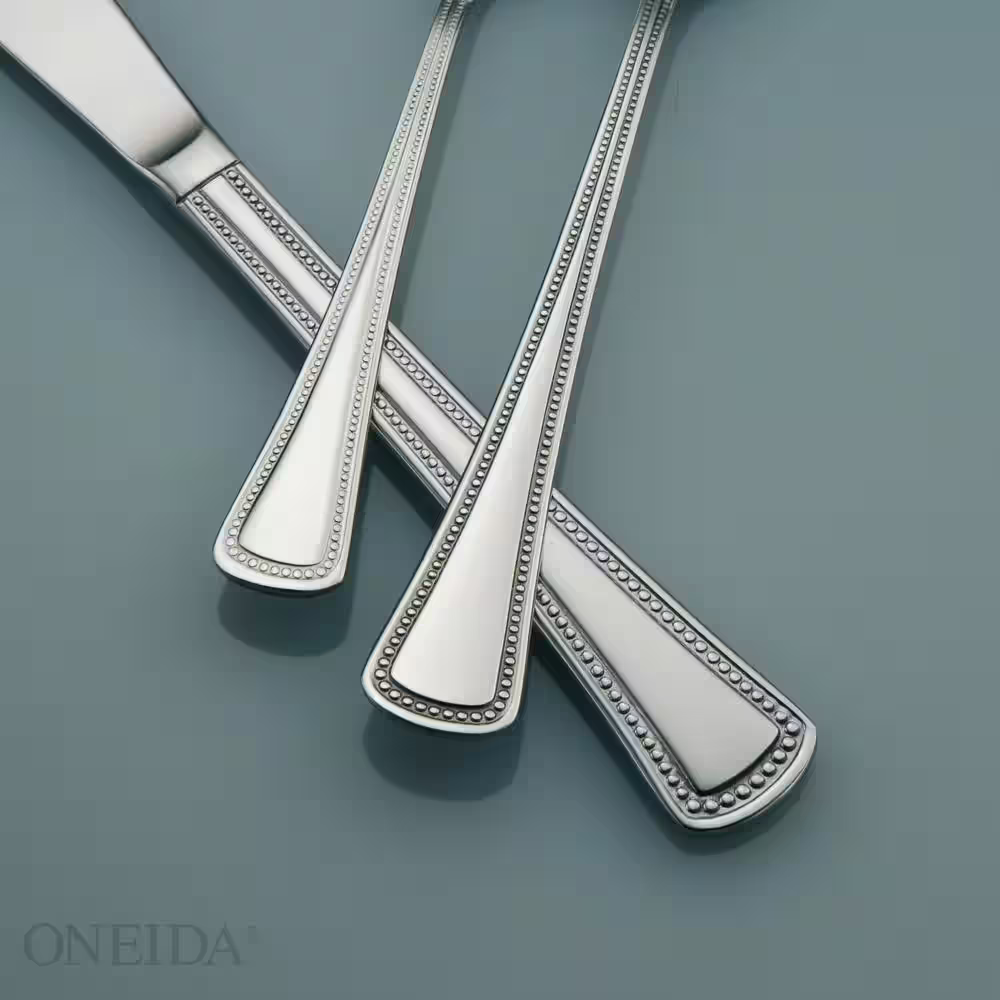Oneida Needlepoint 18/8 Stainless Steel Dinner Forks (Set of 36)