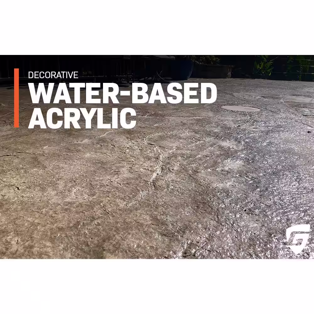 Ghostshield 1 Gal. Water Based Acrylic Wet Look Concrete and Paver Water Repellent Sealer