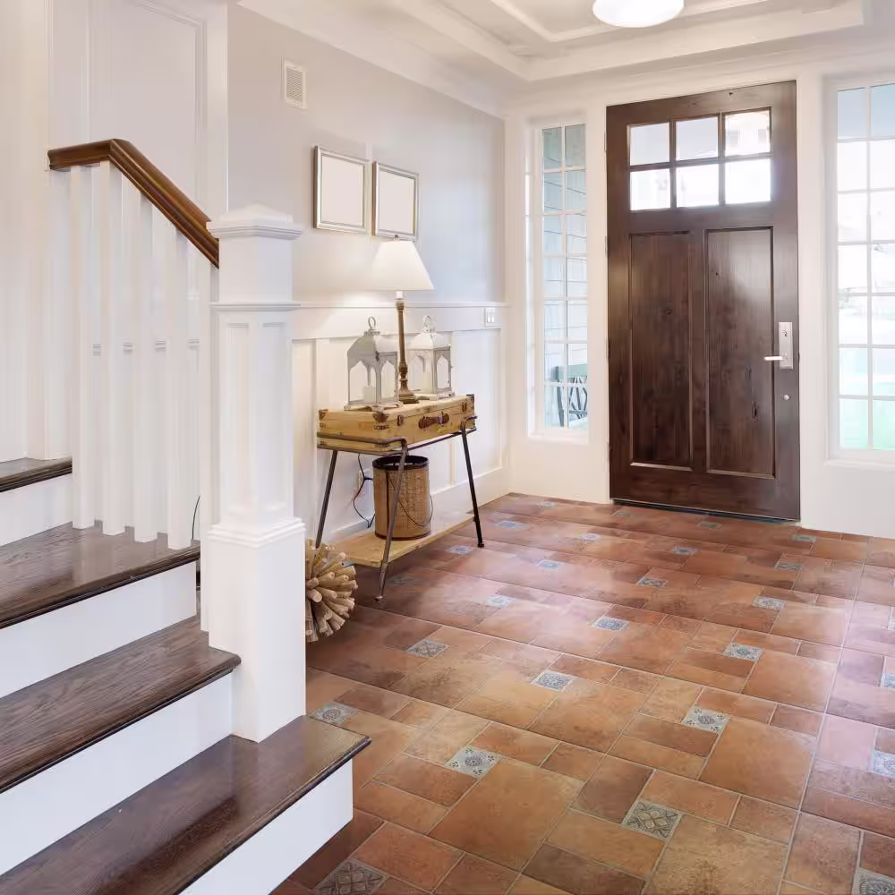 Merola Tile Tovar Cotto Cotto 17-3/4 in. x 17-3/4 in. Ceramic Floor and Wall Tile (15.54 sq. ft./Case)