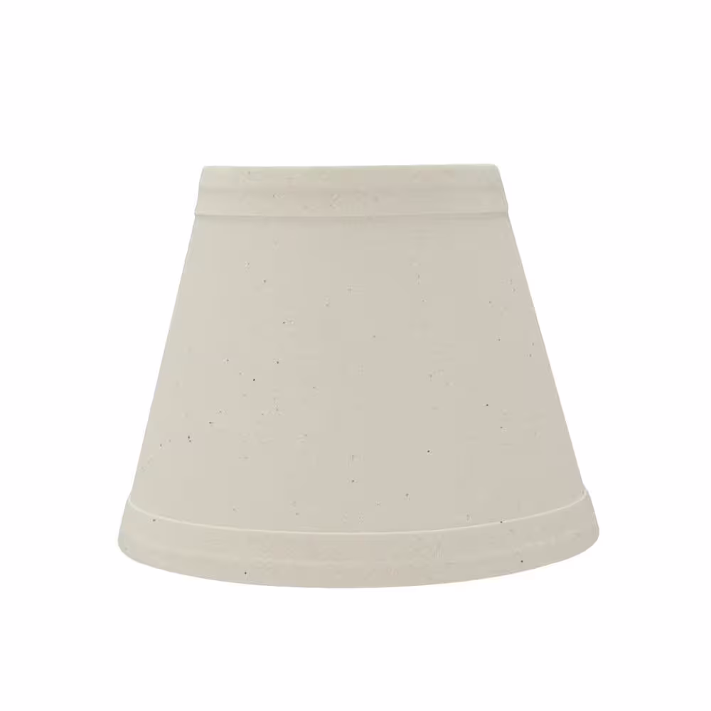 Aspen Creative Corporation 5 in. x 4 in. Off White Hardback Empire Lamp Shade (2-Pack)