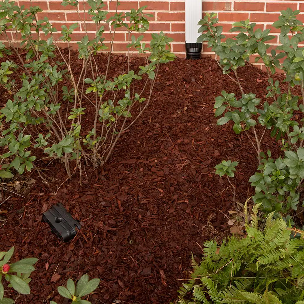 Amerimax Home Products Stealth Flow 60 in. Black Vinyl Low Profile Downspout Extension only