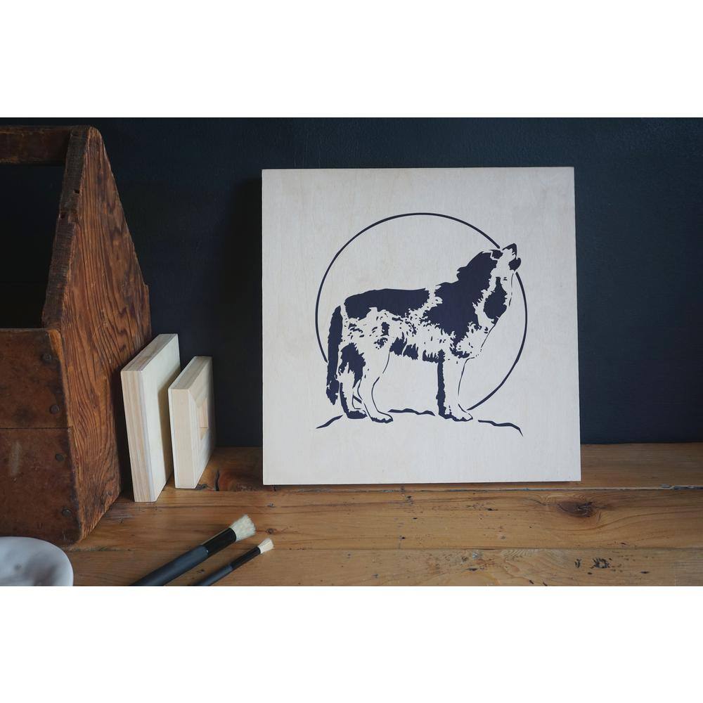 Stencil1 Wolf Stencil