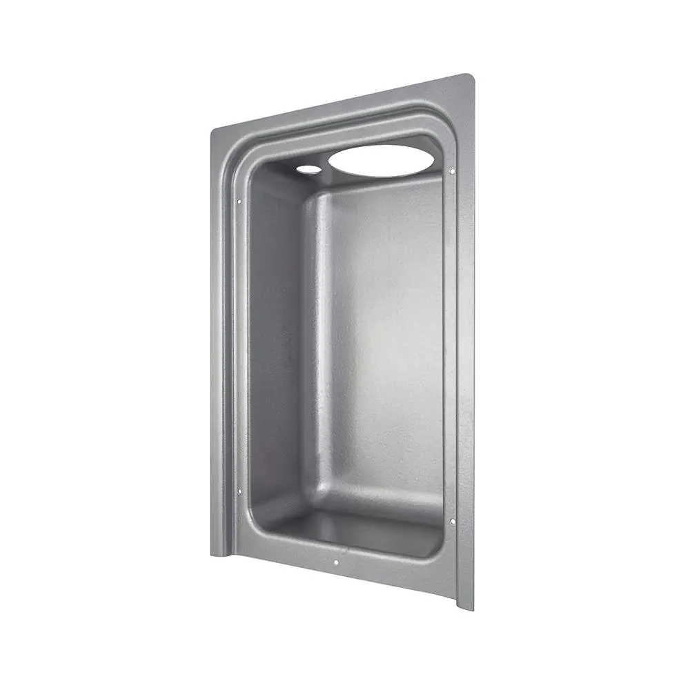 Everbilt 12 in. W x 17.75 in. L Metal Recessed Dryer Vent Box