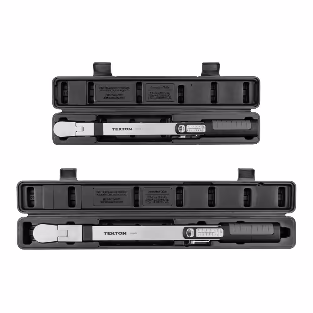 TEKTON 3/8 in.,1/2 in. Drive Split Beam Torque Wrench Set (2-Piece)