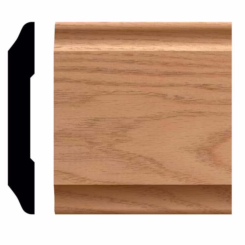 Weaber WW 336 1/2 in. x 3-1/2 in. x 36 in. Oak Saddle Threshold Molding