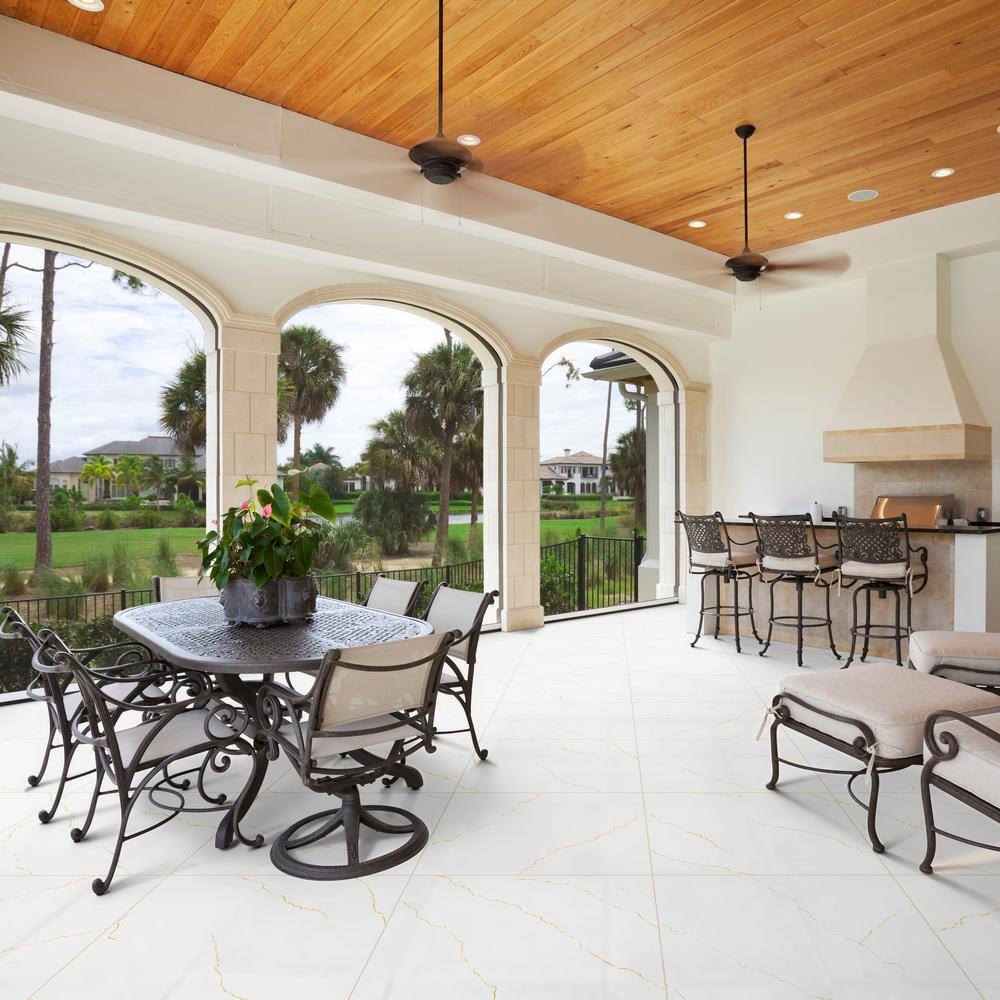 MSI Miraggio Gold 24 in. x 24 in. Porcelain Paver Floor Tile (30 Cases/240 sq. ft./Pallet)