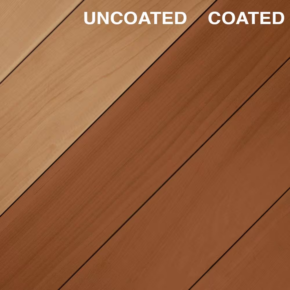 BEHR PREMIUM 1 gal. #T-129 Chocolate Transparent Waterproofing Exterior Wood Finish