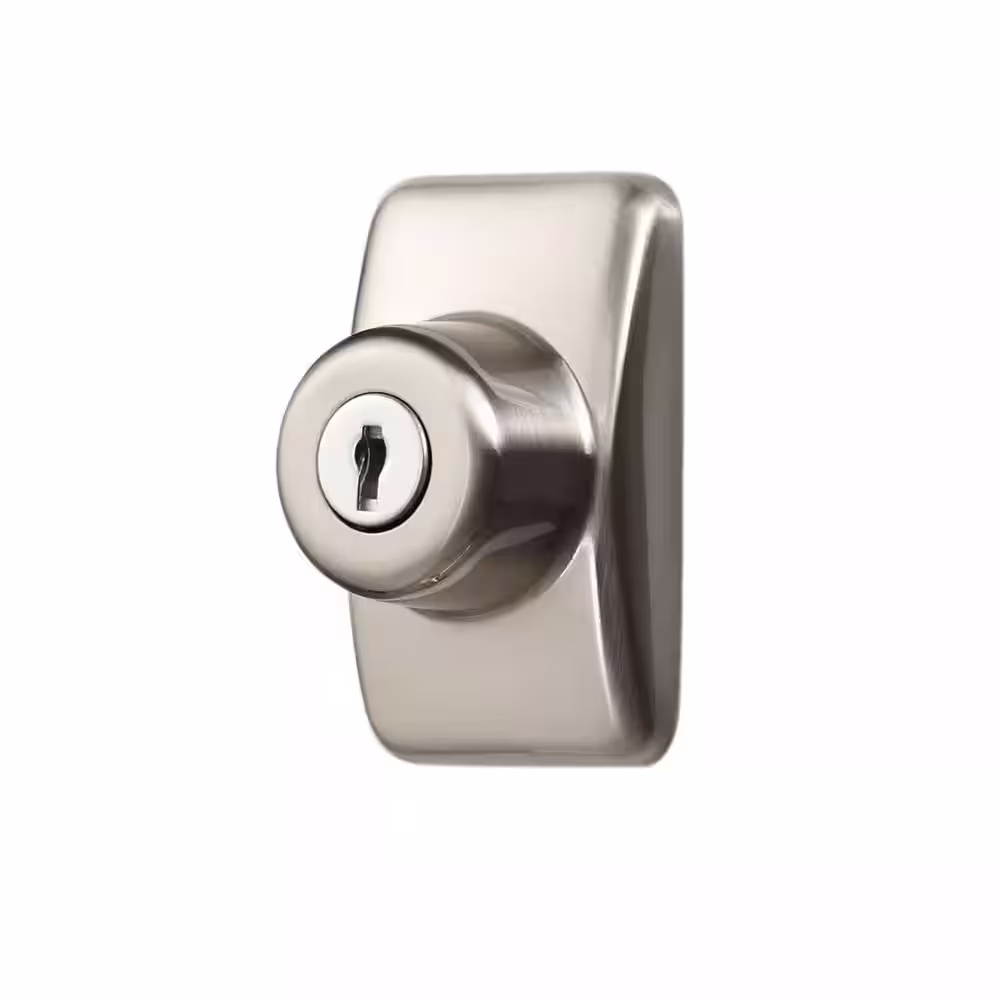 IDEAL SECURITY Keyed Deadbolt Satin Silver