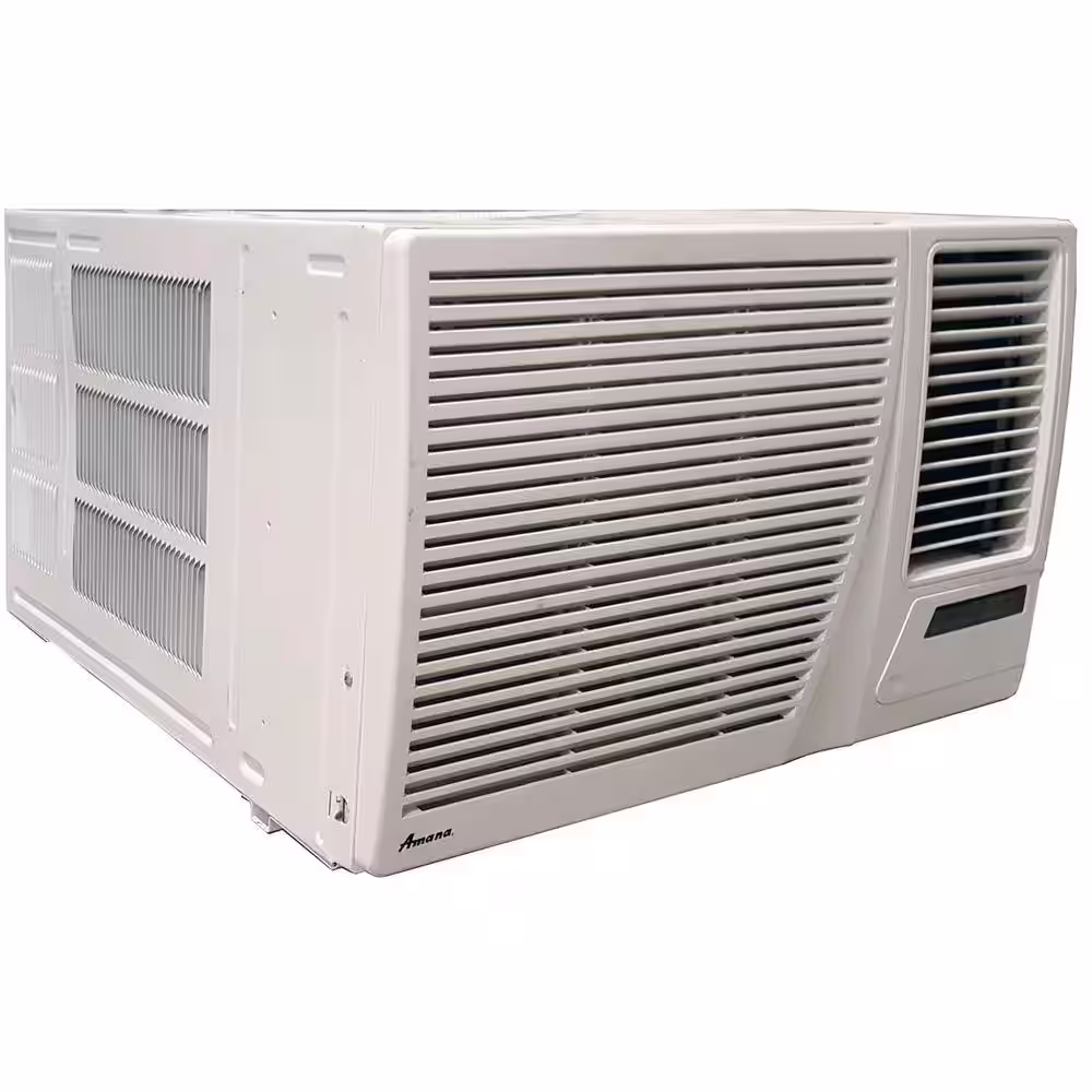 Amana 17,600 BTU R-410A Window Air Conditioner with 3.5 kW Electric Heat and Remote
