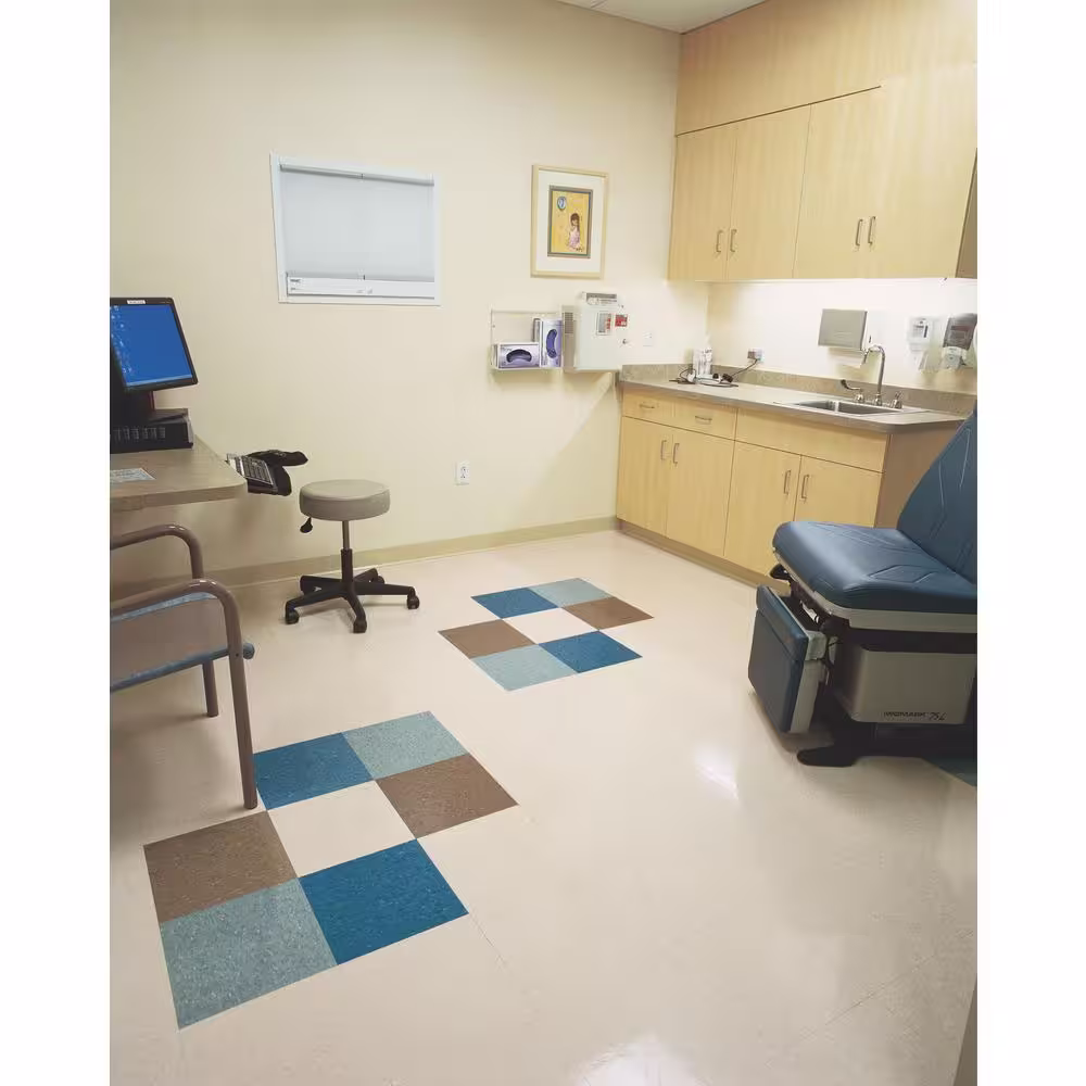 Armstrong Flooring Imperial Texture VCT 12 in. x 12 in. Humus Standard Excelon Commercial Vinyl Tile (45 sq. ft. / case)