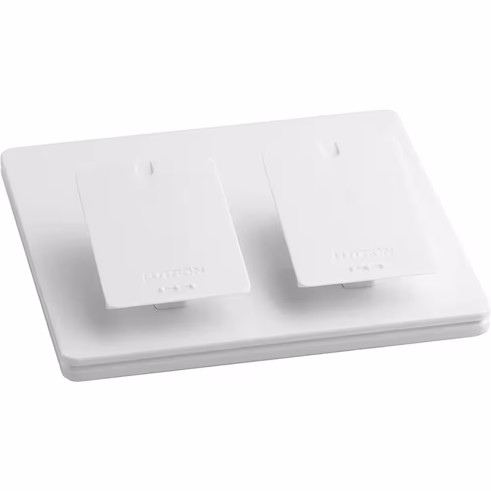Lutron Caseta Dual Pedestal for Pico Remotes, White (L-PED2-WH)