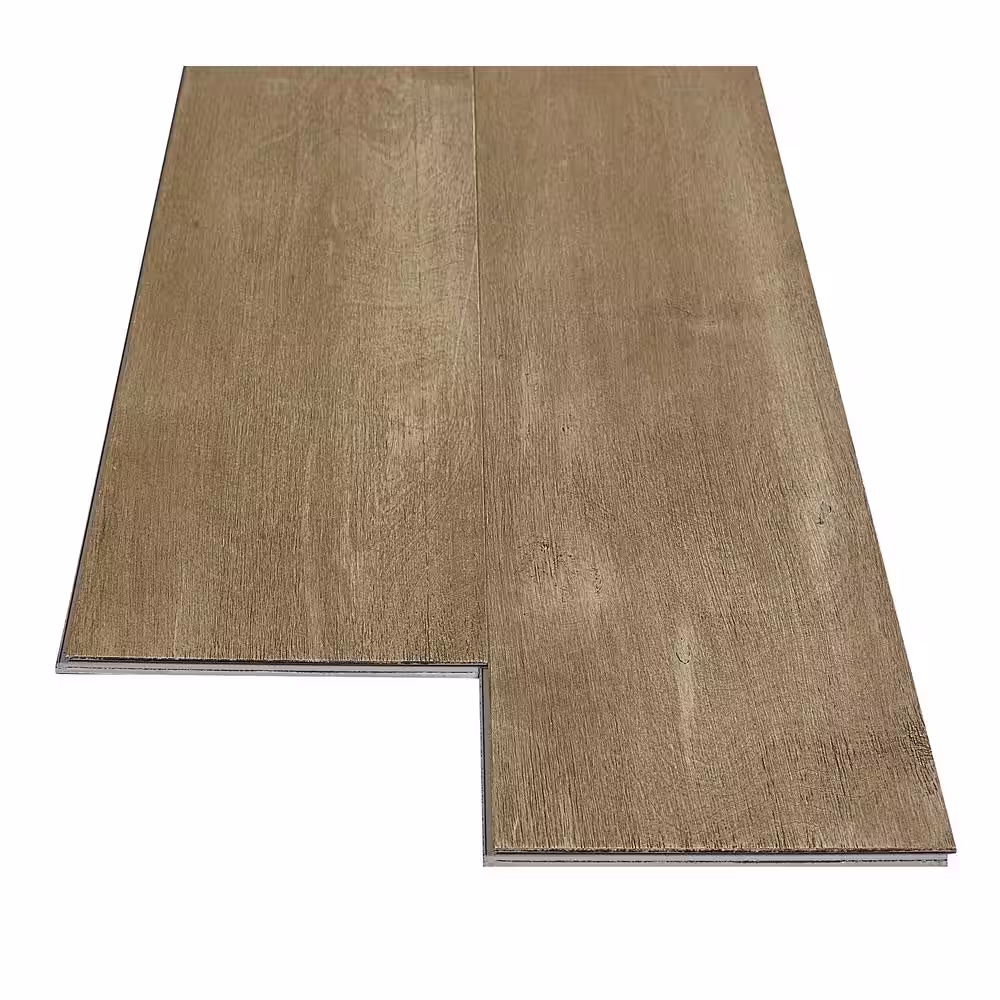 Lifeproof Acadia Birch 2/7 in. T x 7.5 in. W Waterproof Wire Brushed Engineered Hardwood Flooring (22.9 sq. ft./case)