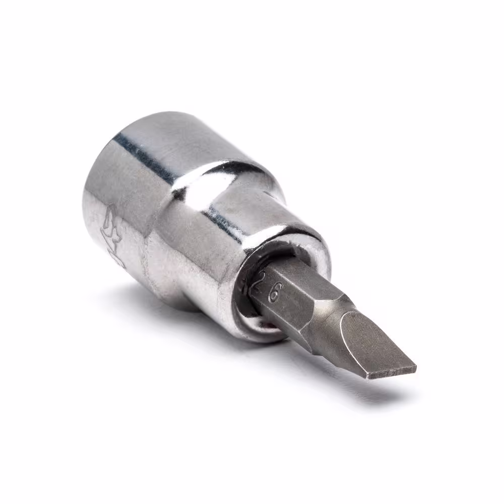 Husky 3/8 in. Drive 6 mm Slotted Bit Socket