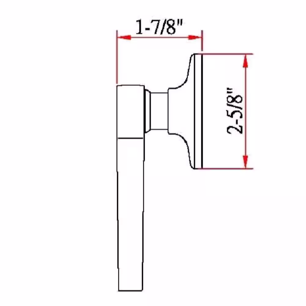 Design House Scroll Satin Nickel Dummy Door Lever