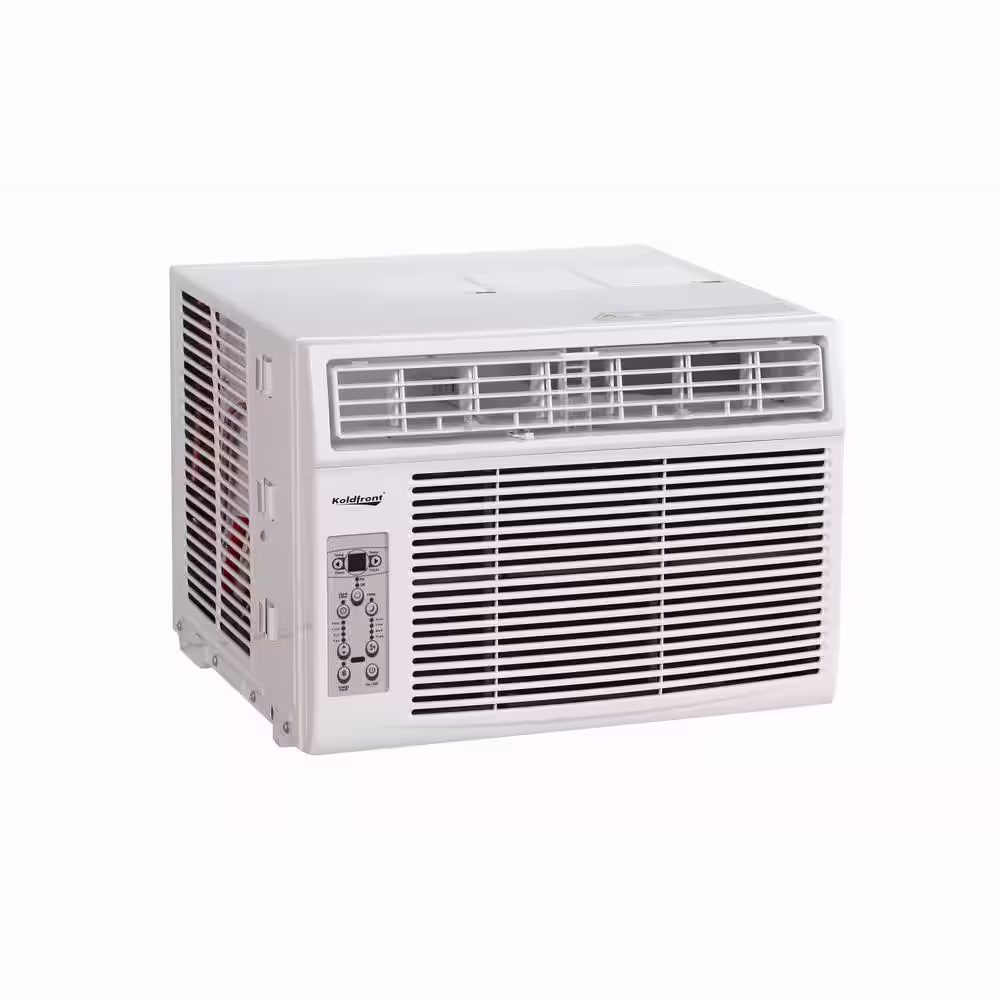 Koldfront 12,000 BTU 115-Volt Window Air Conditioner with Dehumidifier and Remote Control in White