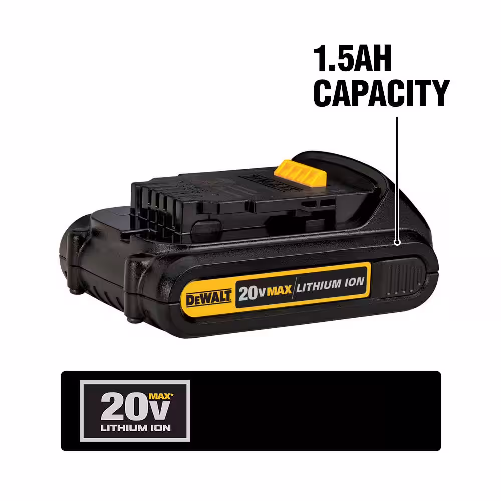 DEWALT 20V MAX Lithium-Ion 1.5Ah Compact Battery Pack (7-Pack)