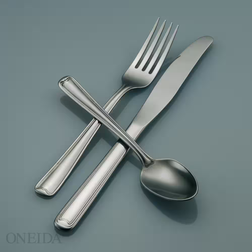 Oneida Pacific 18/0 Stainless Steel Teaspoons (Set of 36)