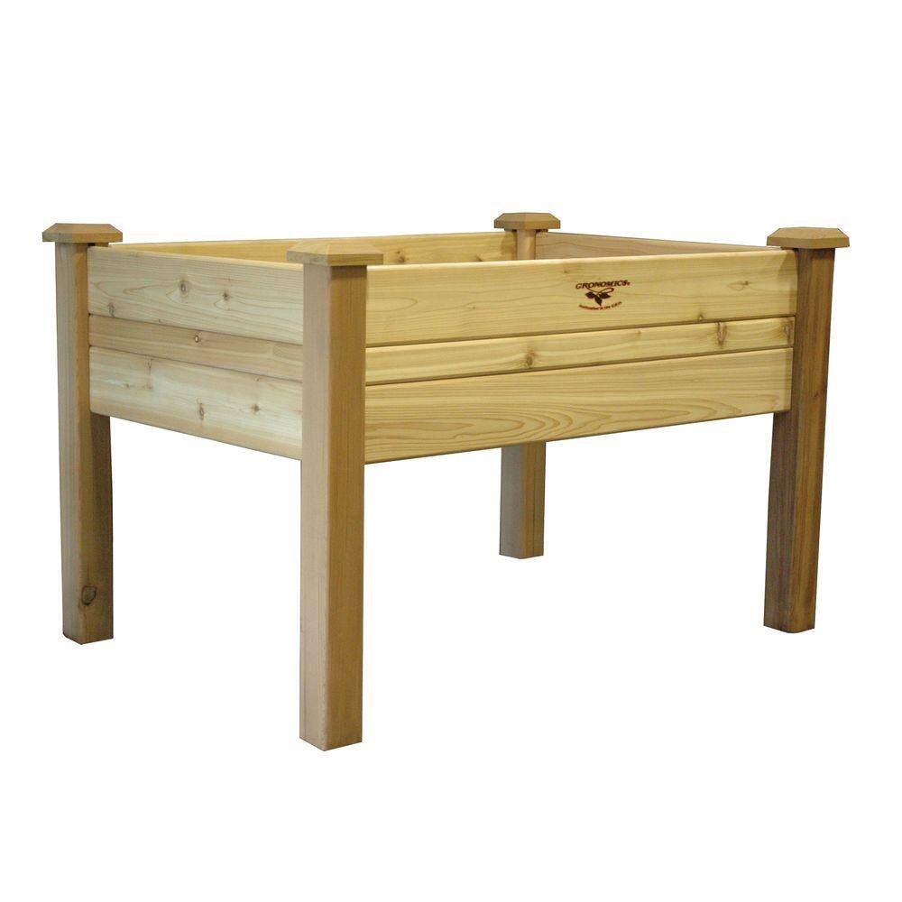 Gronomics 34 in. x 48 in. x 32 in. Raised Garden Bed
