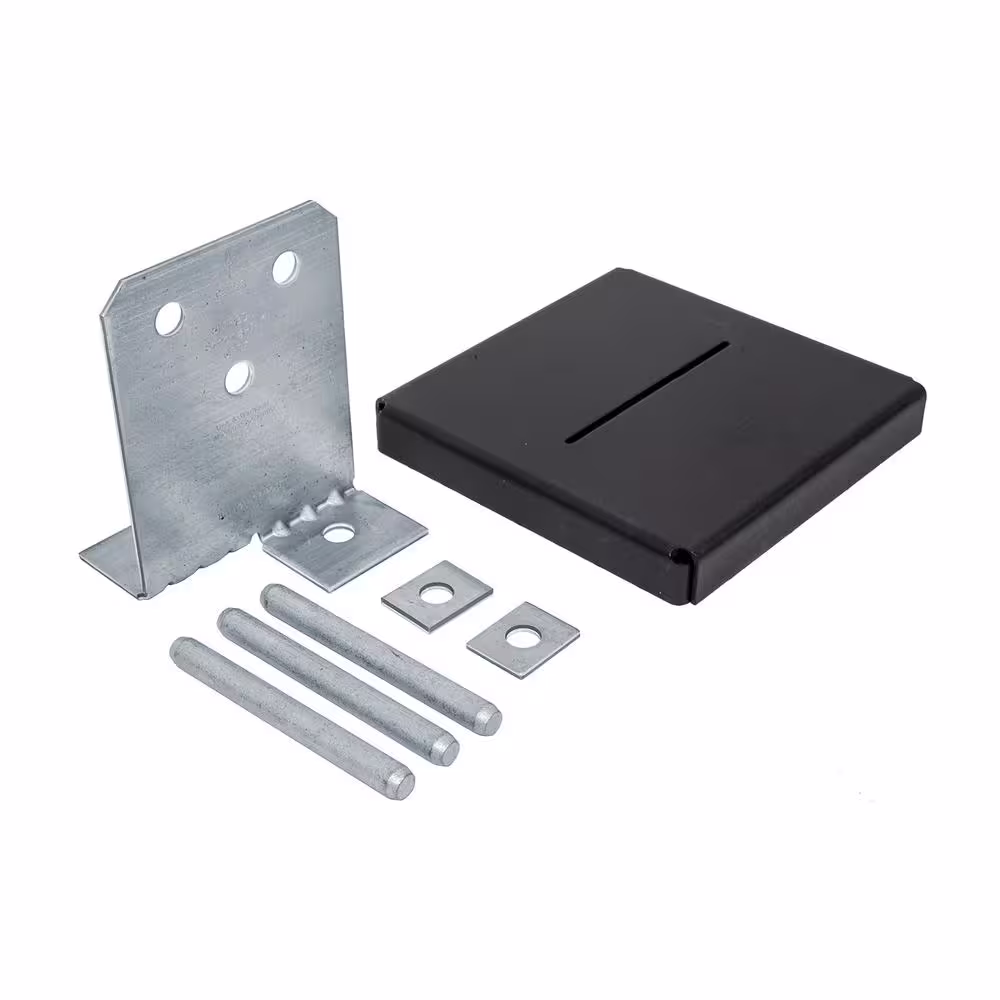 Simpson Strong-Tie CPTZ ZMAX Galvanized Concealed Post Base for 8x8 Nominal Lumber