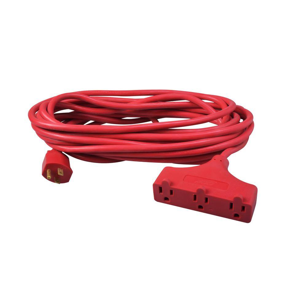 Southwire 50 ft. 14/3 SJTW Tri-Source Extension Cord