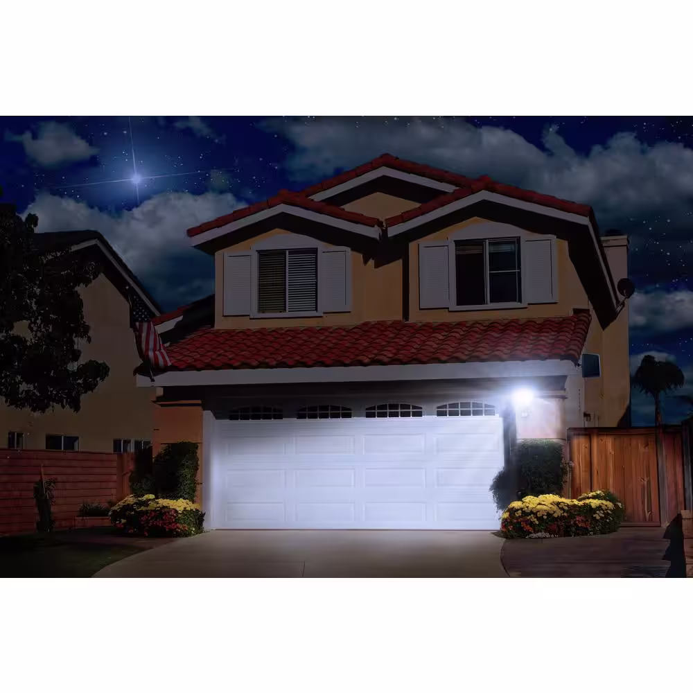 NATURE POWER Solar Powered Motion Sensing Outdoor 120 Degree Security Light with Advance LED Technology (2 Pack)