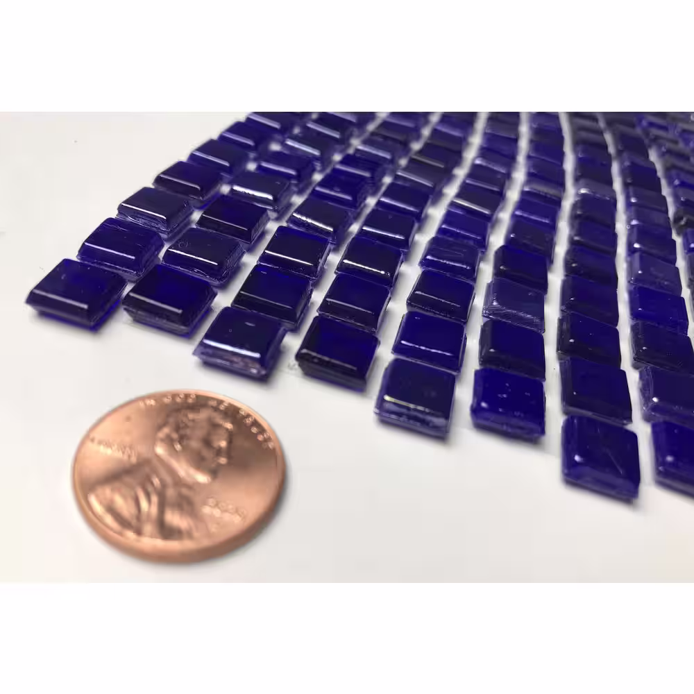 ABOLOS Galaxy Iridescent Purple Wavy Square Mosaic 0.3125 in. x 0.3125 in. Glass Wall Pool Floor Tile (15 sq. ft./Case)