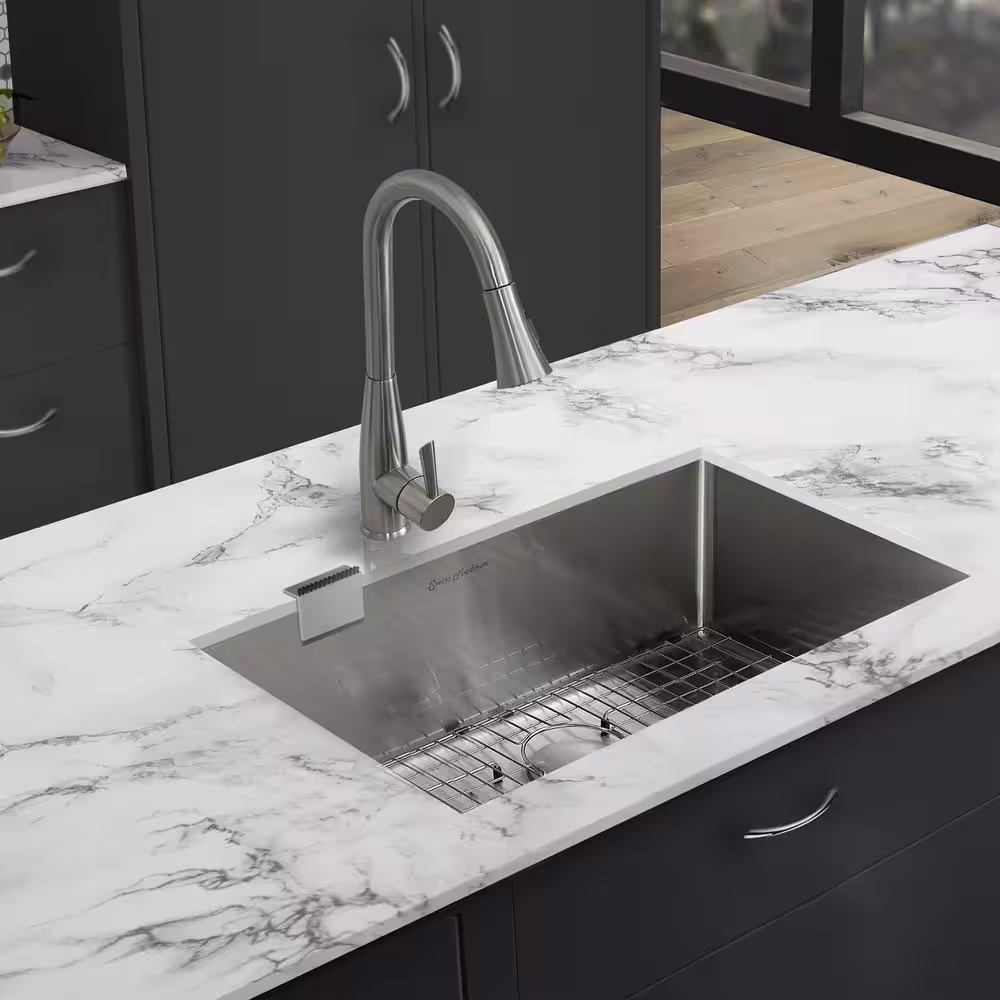 Swiss Madison 30 in. x 18 in. Stainless Steel, Undermount Kitchen Sink Grid