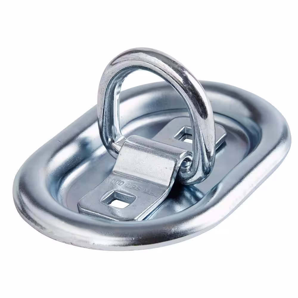 Keeper 4 in. Oval Plate Recessed Anchor