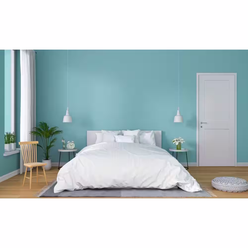 None Shaker 34 in. x 80 in. 2 Panel Solid Core White Primed Pine Interior Door Slab