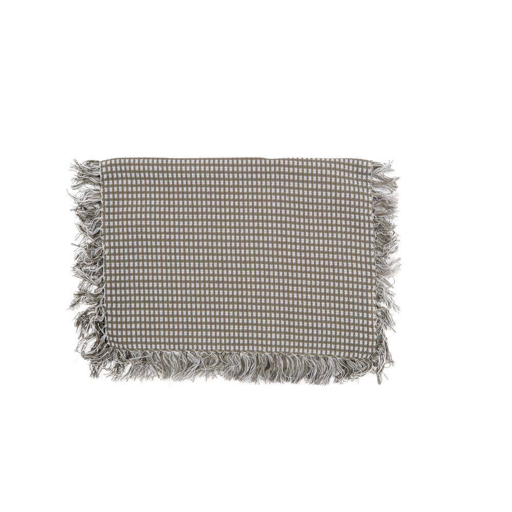Lintex Homespun Fringed 100% Cotton Placemat 13