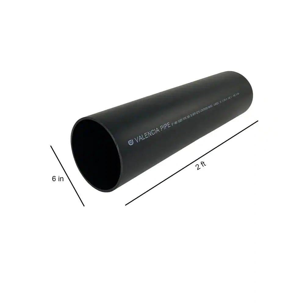 VPC 6 in. X 24 in. ABS SDR-35 Riser Pipe