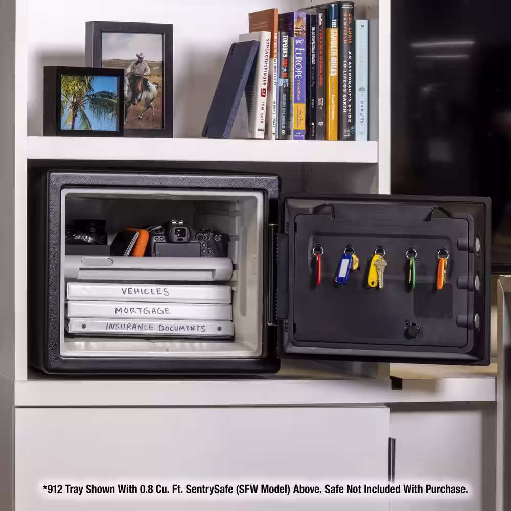 SentrySafe Tray Insert Accessory, for 0.8 and 1.2 cu. ft. Fireproof & Waterproof Safes