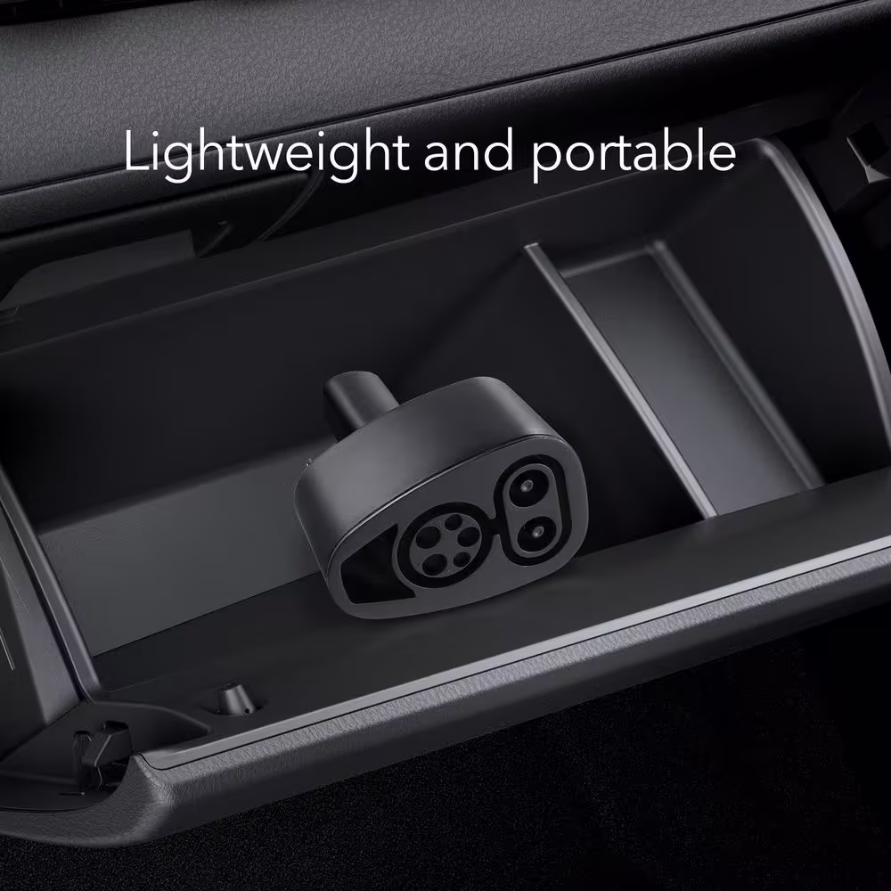 LECTRON CCS Charger Adapter for Tesla - For Tesla Owners Only - Fast Charge Your Tesla - Not Compatible with Tesla Superchargers