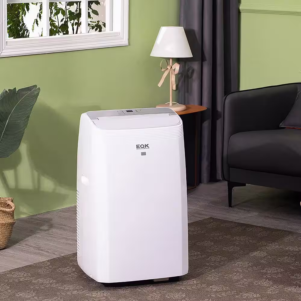 EQK 14000 BTU (10,000 BTU, DOE) SMART Portable Air Conditioner, Dehumidifier & Fan Wifi and Voice Alexa, Google, 550 Sq.Ft